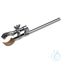 Clamp - span 40 mm - stainless steel Robuste Stativklemme aus Stahl mit einer...